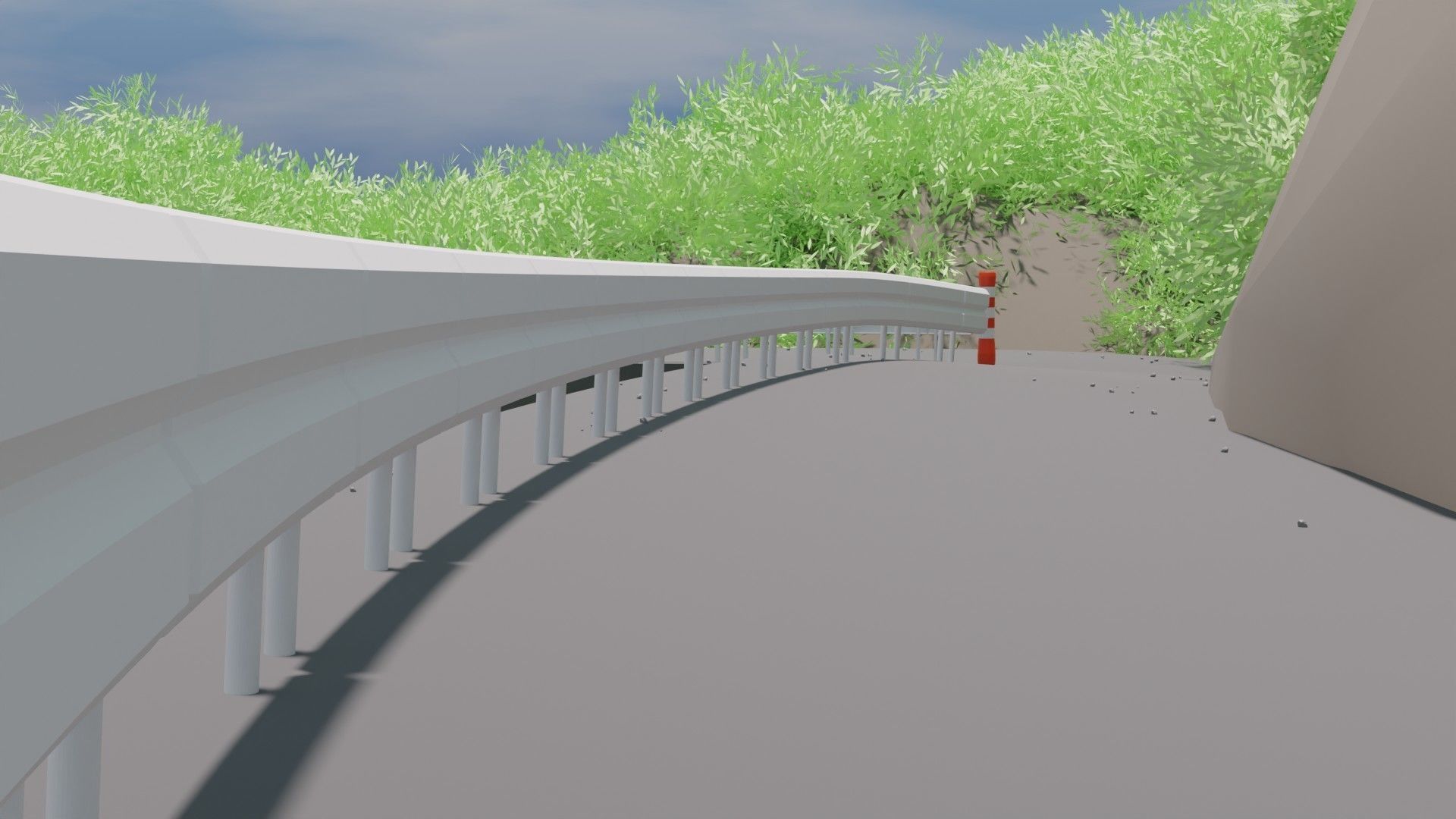 mountain path 3D model_5