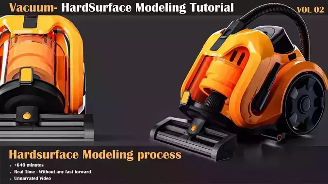 Hardsurface Tutorial Collection Vol2 - Vacuum  