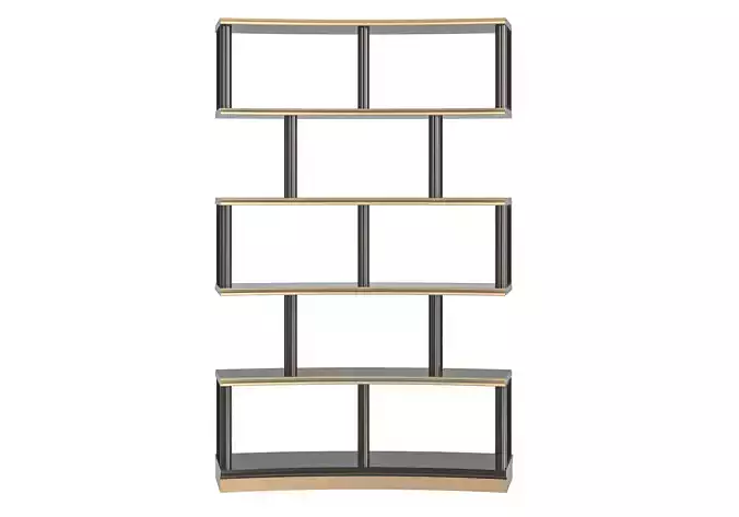 Bricks bookshelf by MODENESE