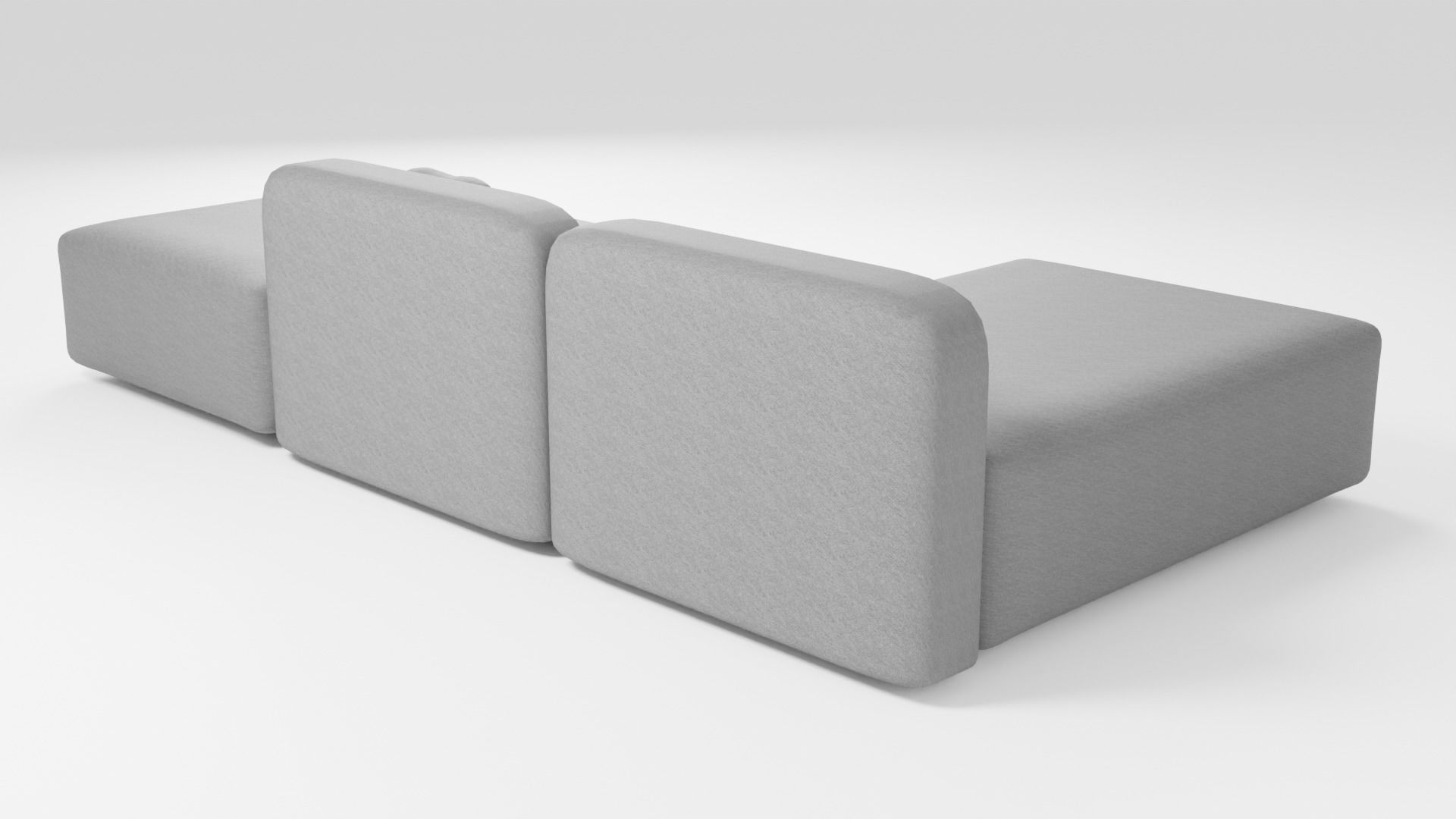 Designer elegant sofa in dark tones 3D model_2