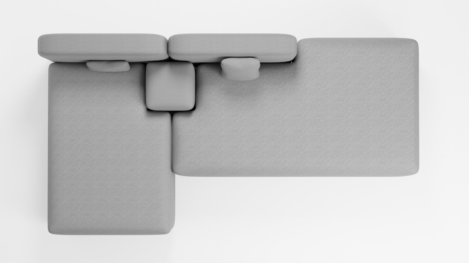 Designer elegant sofa in dark tones 3D model_5