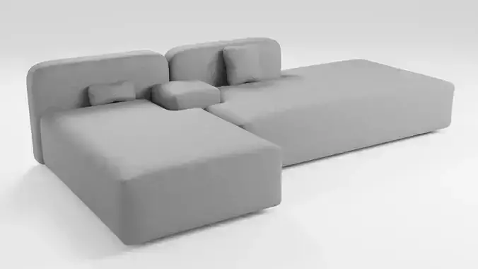 Designer elegant sofa in dark tones