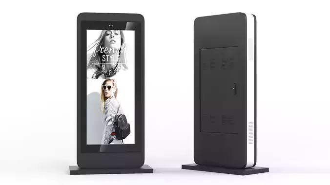Digital Kiosk 3D model