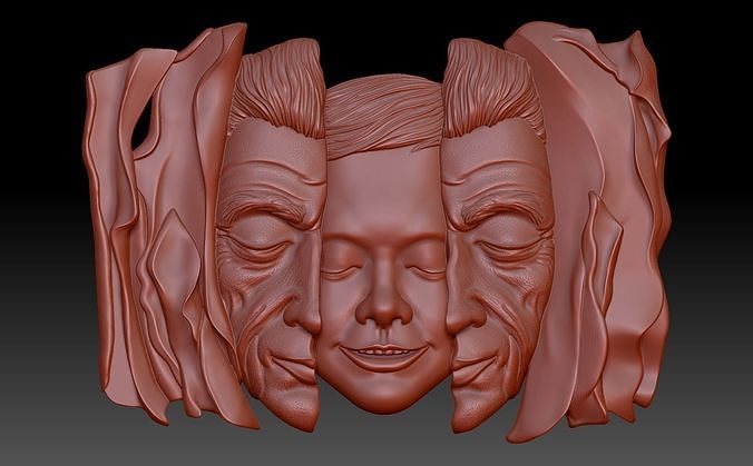 Persons 3D print model