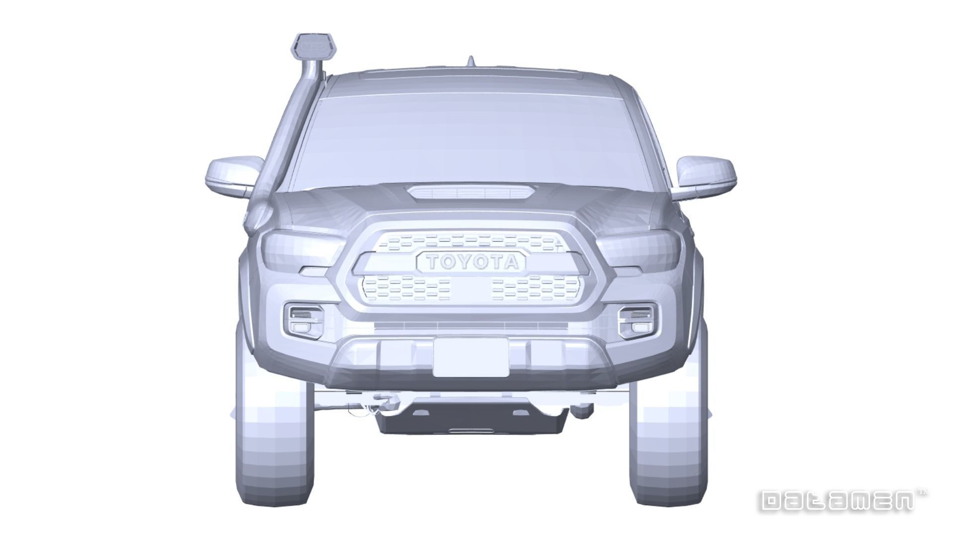 2019 TOYOTA Tacoma TRD Pro 3D Scan Surface Data Model 3D model_2