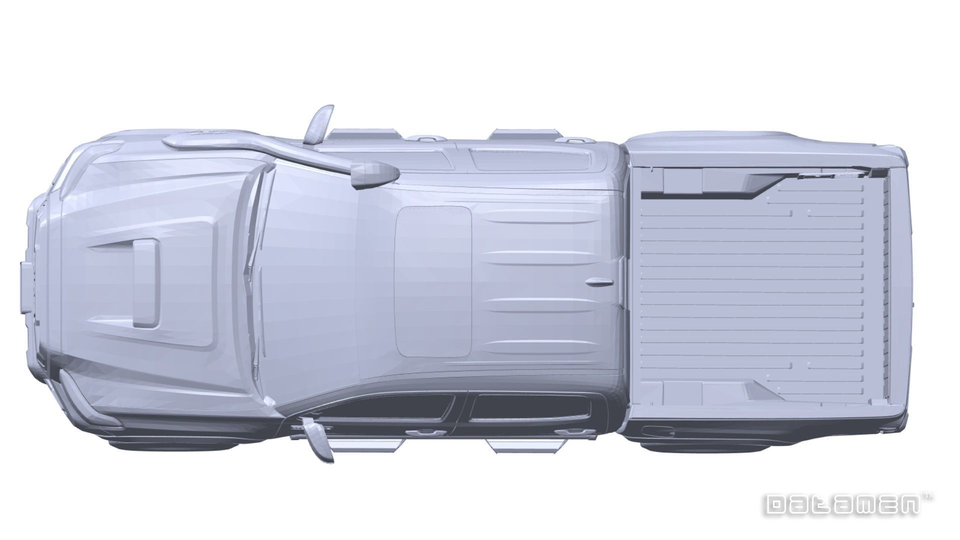 2019 TOYOTA Tacoma TRD Pro 3D Scan Surface Data Model 3D model_10