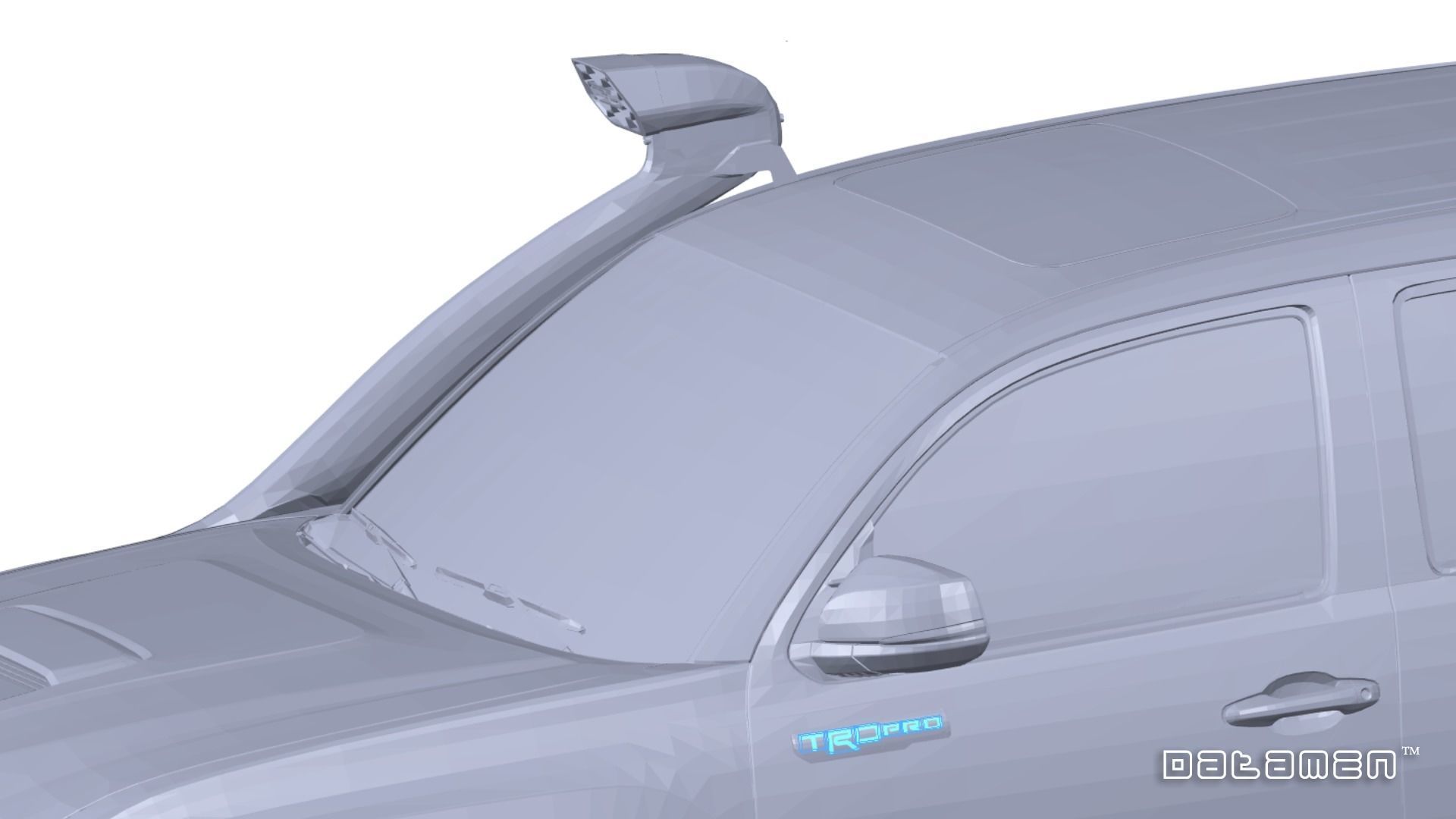 2019 TOYOTA Tacoma TRD Pro 3D Scan Surface Data Model 3D model_4