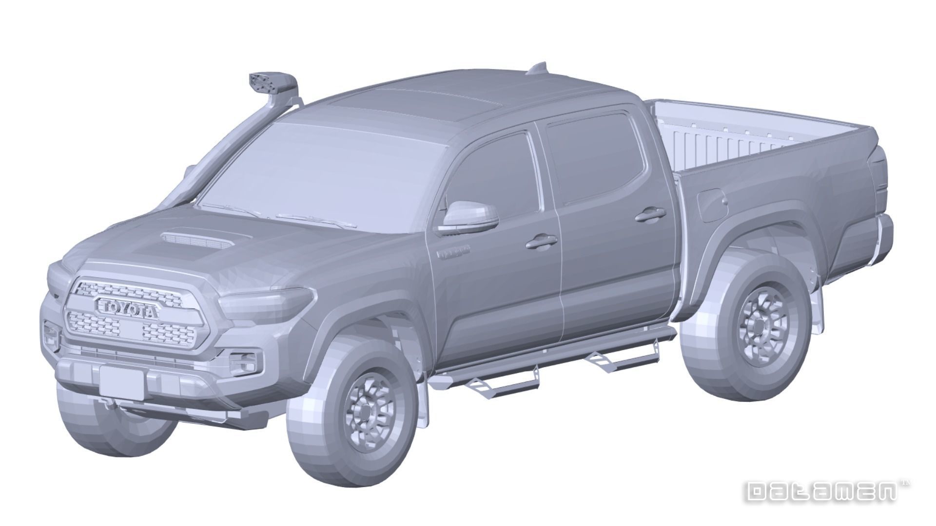 2019 TOYOTA Tacoma TRD Pro 3D Scan Surface Data Model 3D model_3