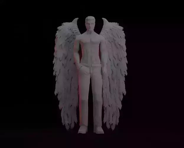 Lucifer with Wings