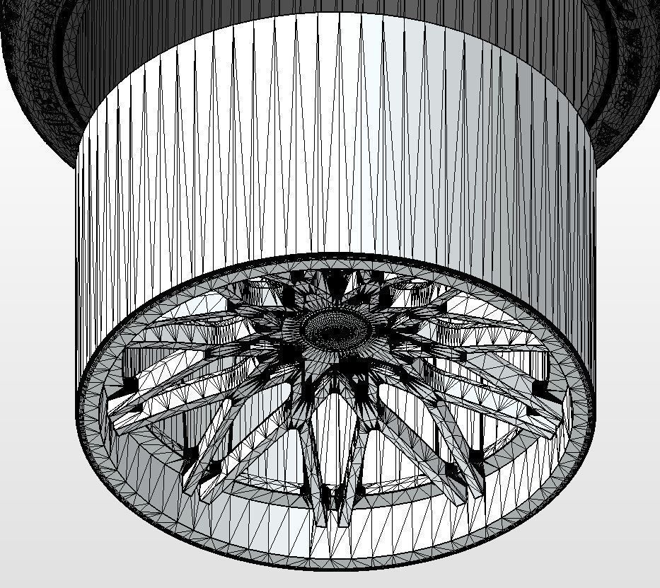 Custom wheels Foose Phoenix for your scale model 3D print model_19