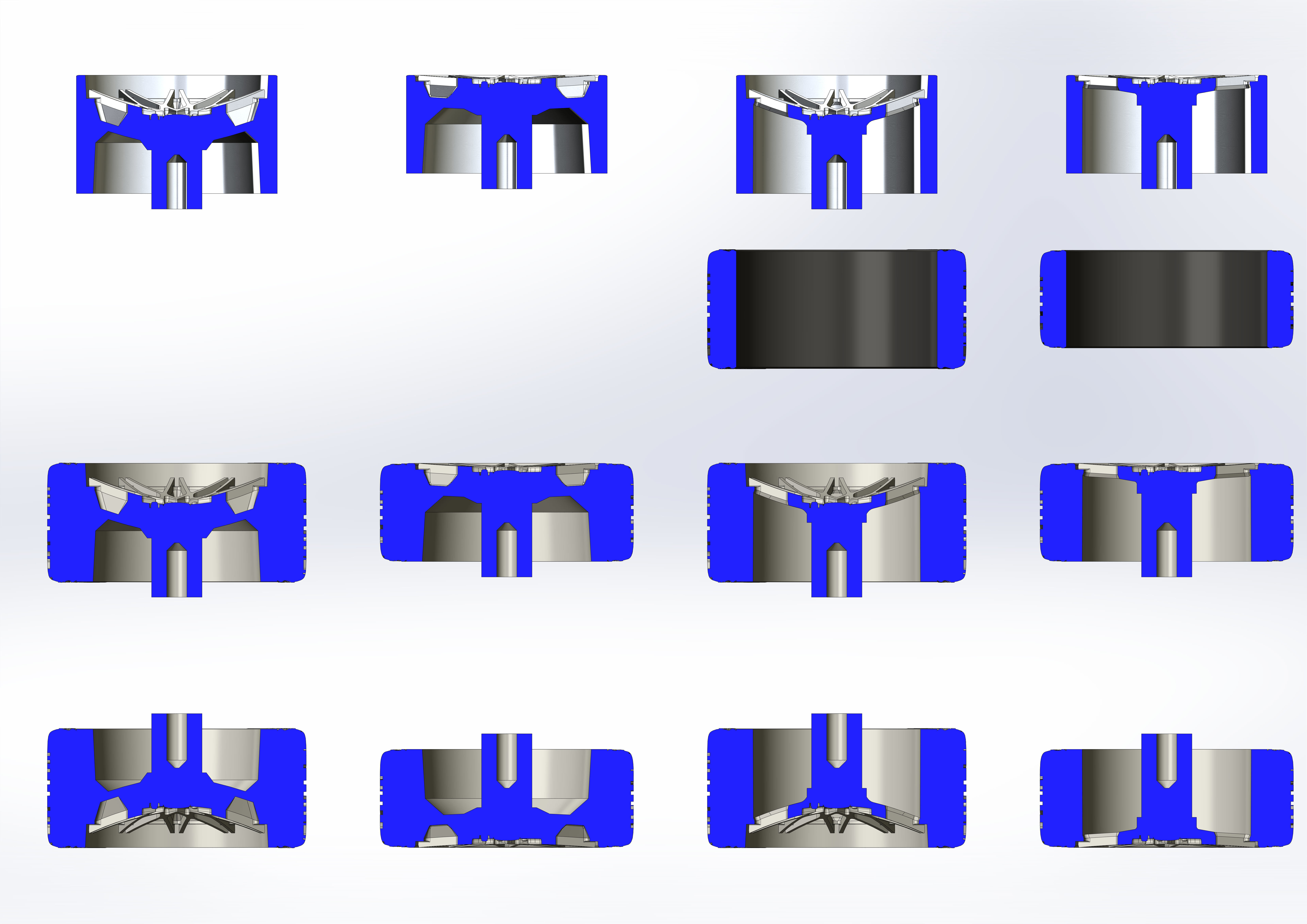 Custom wheels Foose Phoenix for your scale model 3D print model_15