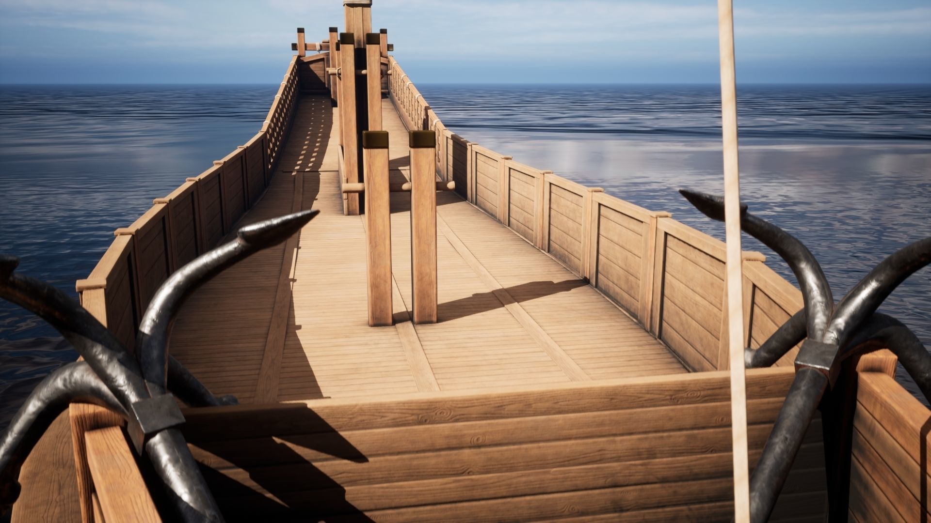 Godairikisen Japanese Ship Low-poly 3D model_11