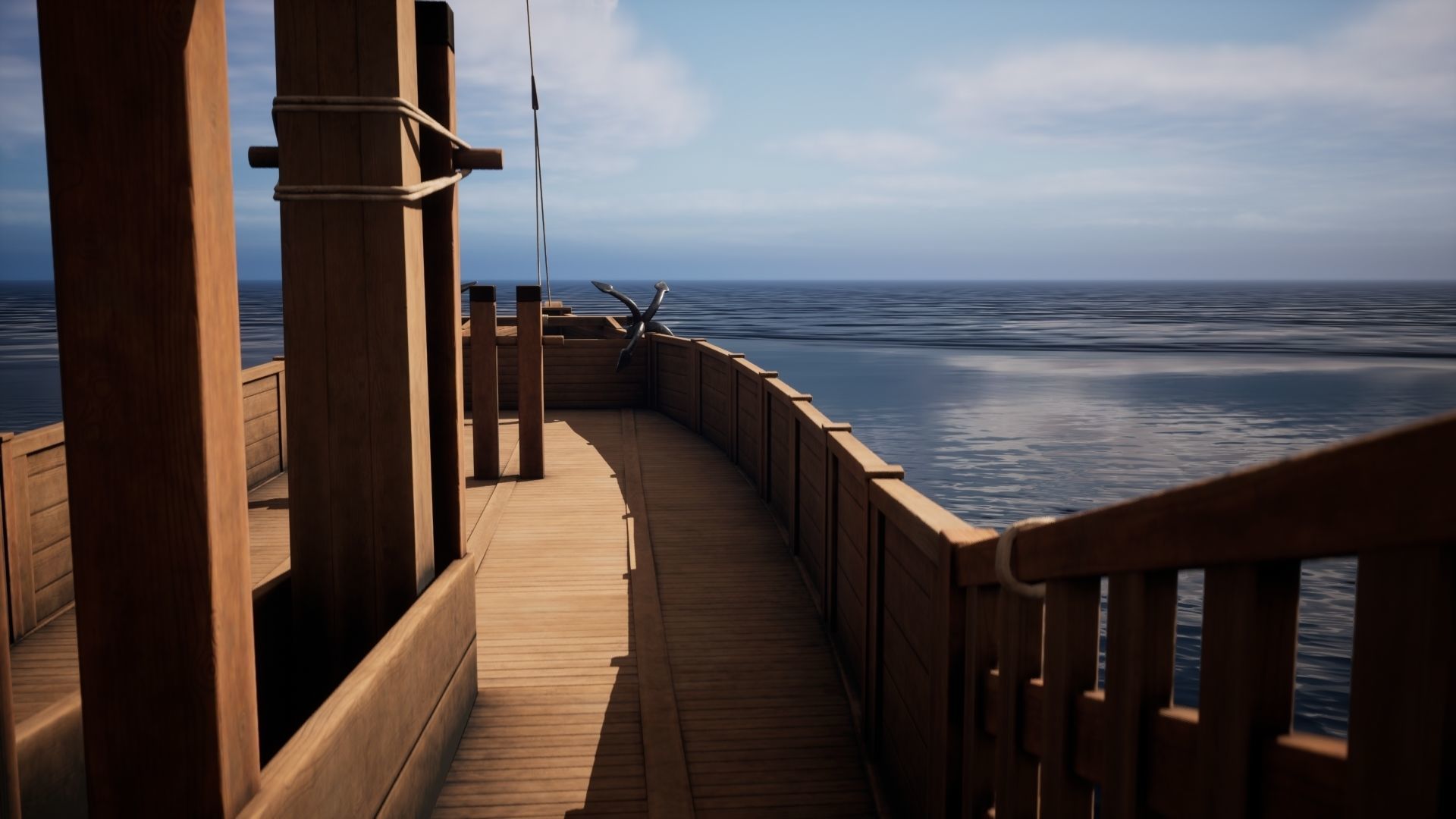 Godairikisen Japanese Ship Low-poly 3D model_10