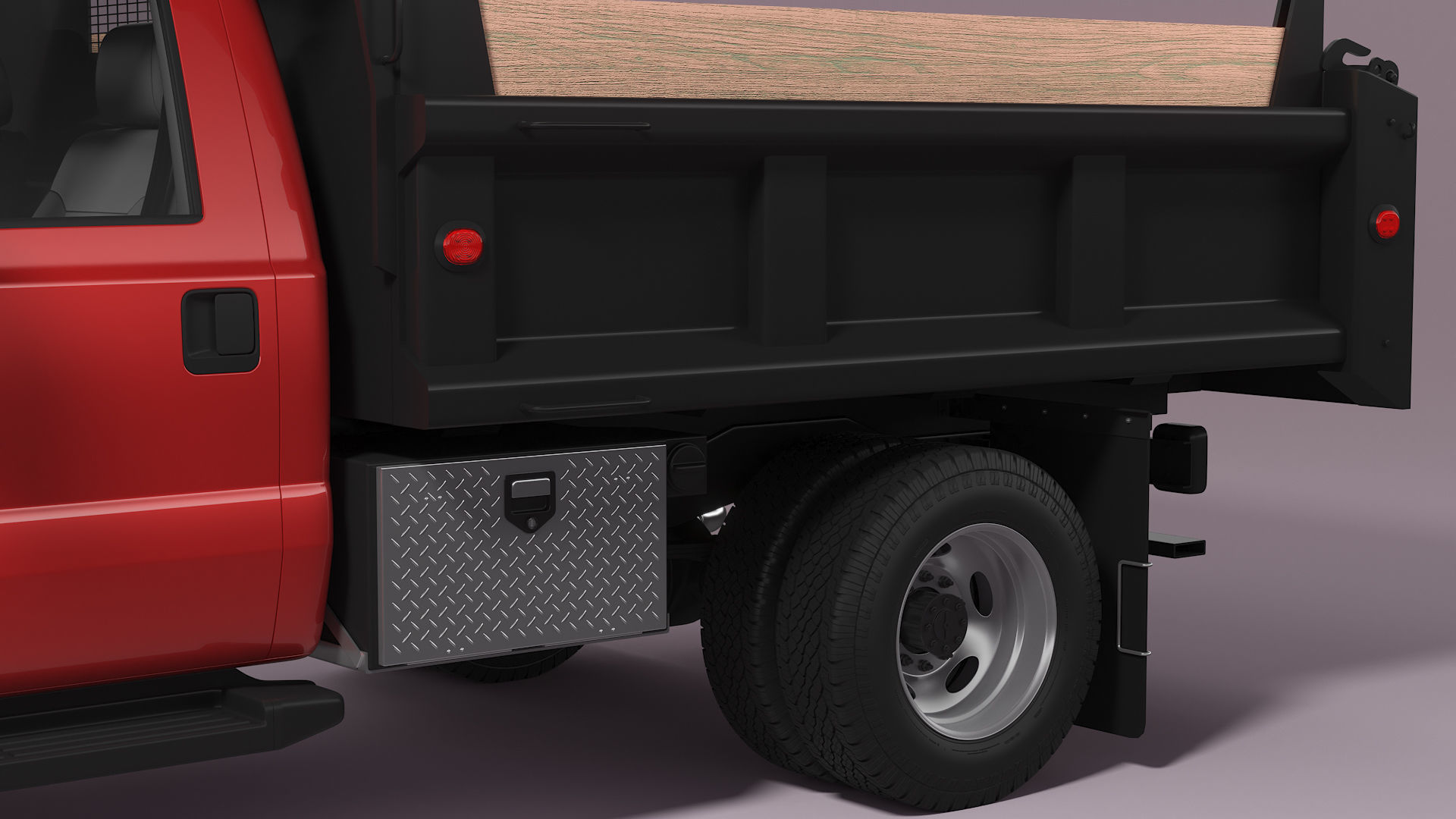 Snow Plow Truck 3D model_17