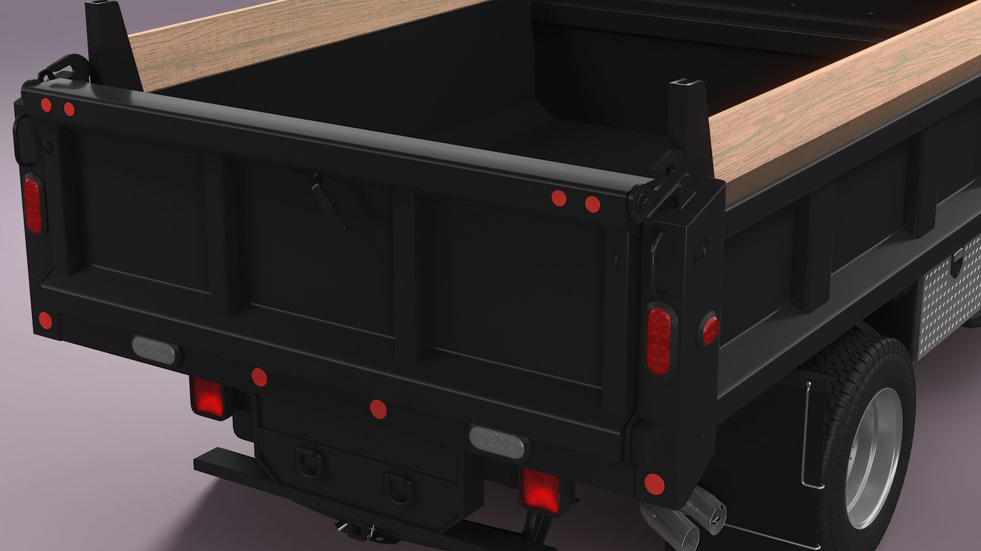 Snow Plow Truck 3D model_18
