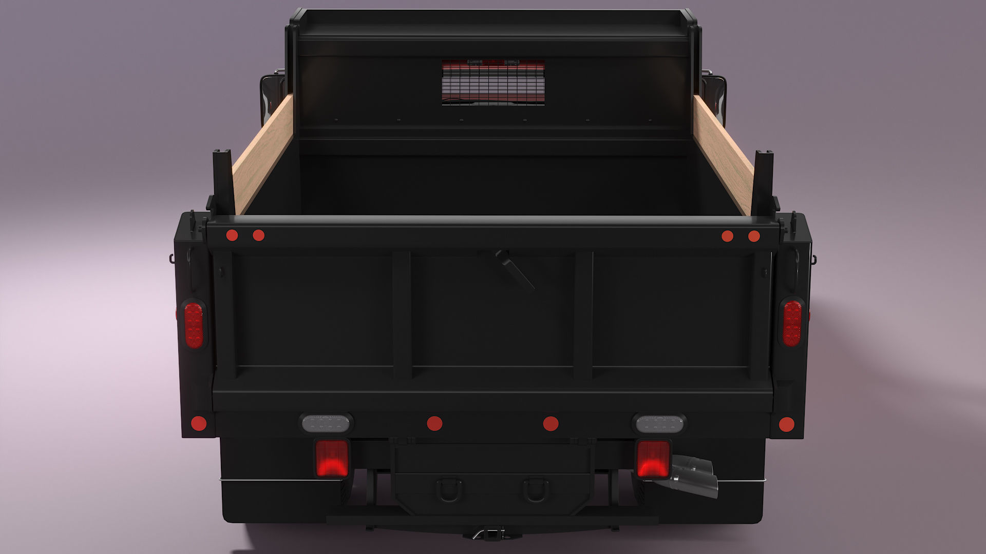 Snow Plow Truck 3D model_10