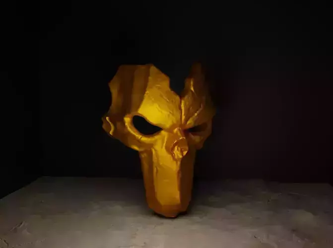 Skull Death Head Mask - Epic Skull Face Mask 3D print model