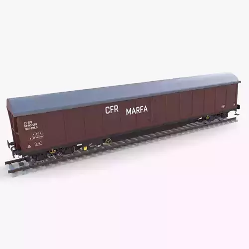 CFR Boxcar Rail Car v2