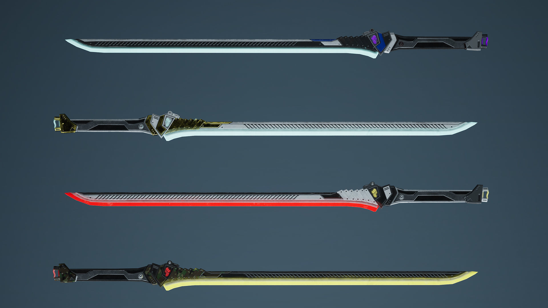 Sci-Fi Soldiers pack Low-poly 3D model_20