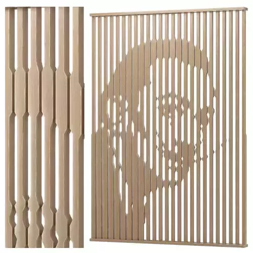 Parametric Salvador Dali 3D model