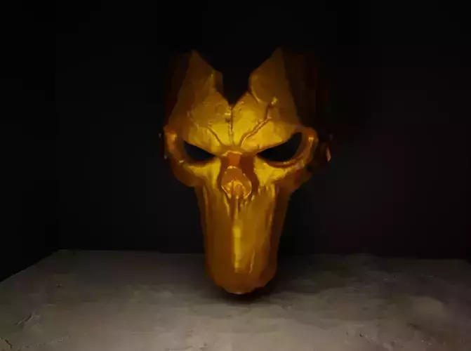 Skull Death Head Mask - Epic Skull Face Mask  3D print model