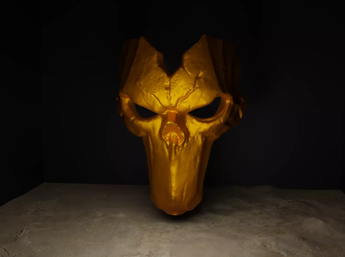 Skull Death Head Mask - Epic Skull Face Mask 3D print model