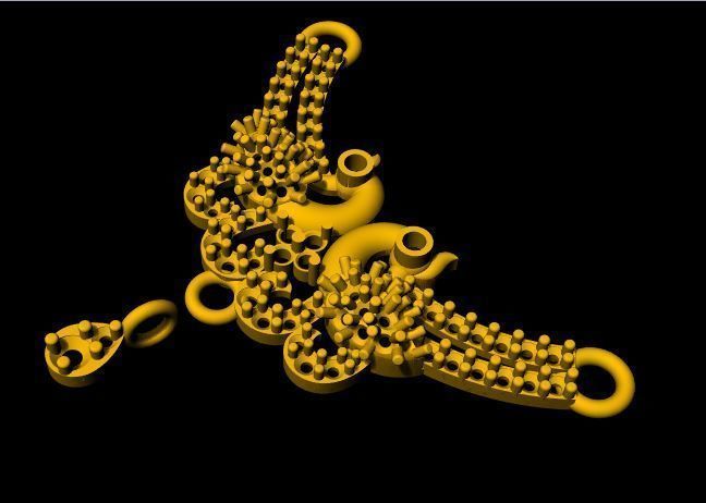 peacock Tanmaniya 3dm file 3D print model_4