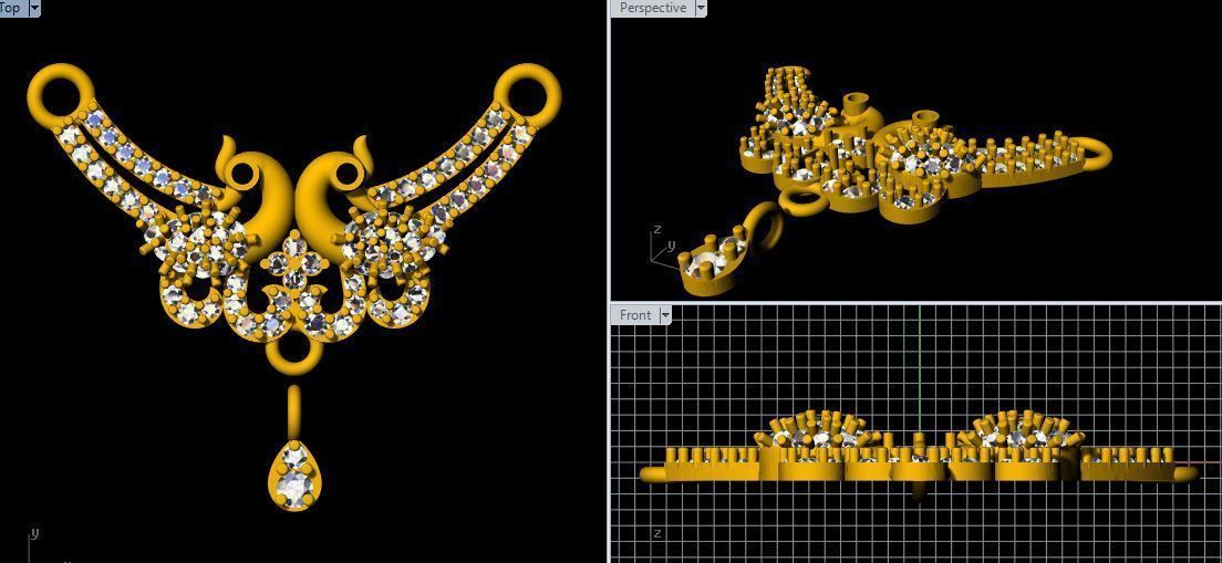 peacock Tanmaniya 3dm file 3D print model_2