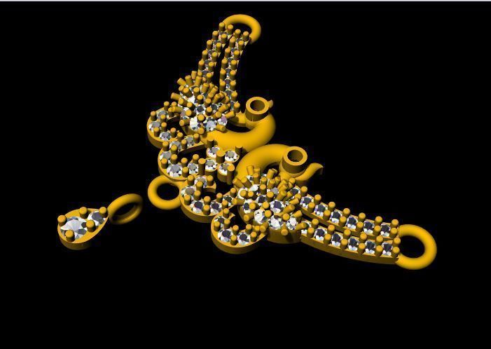 peacock Tanmaniya 3dm file 3D print model_5