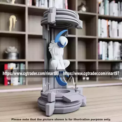 Absol in the lab from pokemon 3D print model