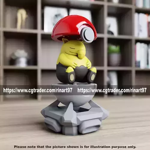 drowzee in the pokeball from Pokemon