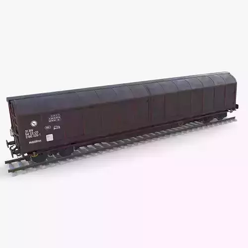 CFR Habis Sliding Door Wagon 339 Rail Car v1