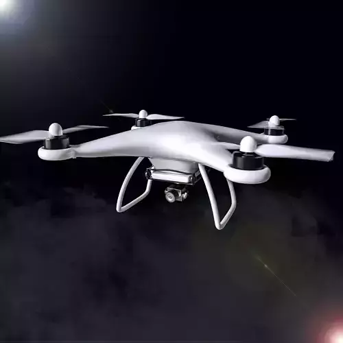 Drone with Camera 3D model