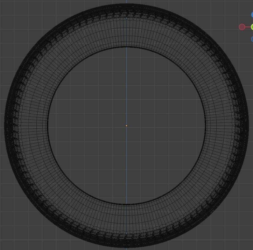 Wheel 3D Model 3D model_4