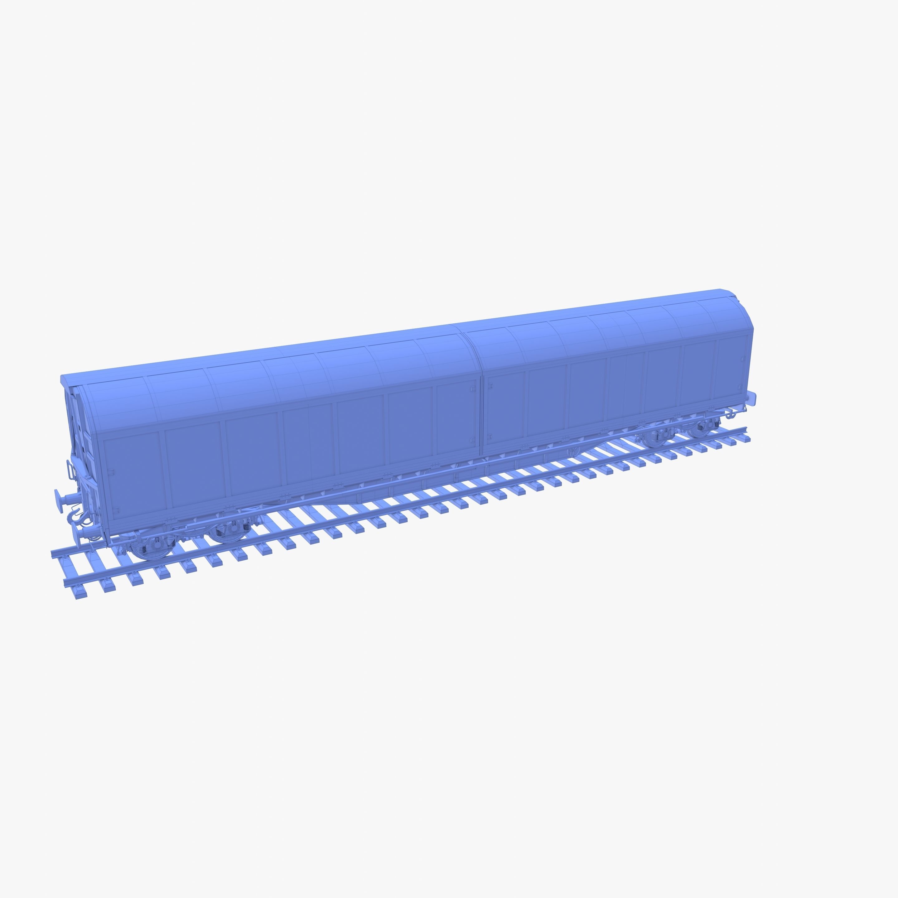 CFR Habis Sliding Door Wagon 339 Rail Car v2 3D model_25