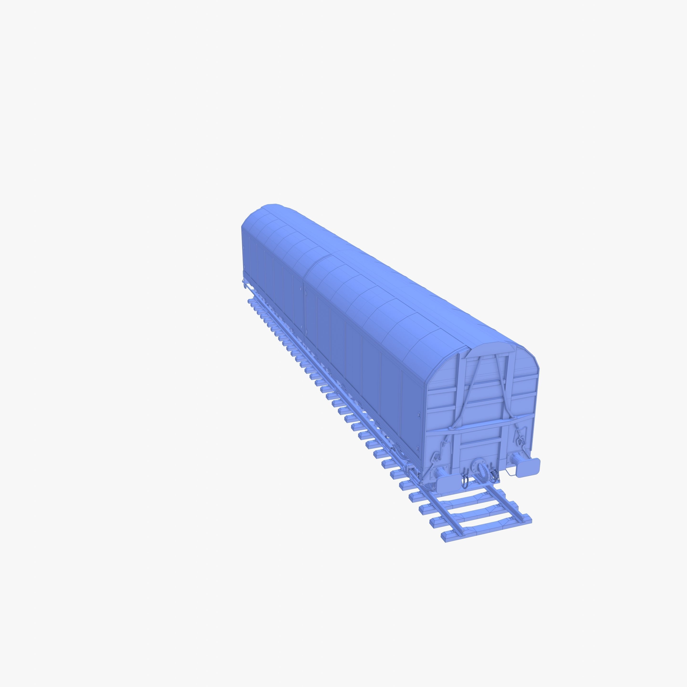 CFR Habis Sliding Door Wagon 339 Rail Car v2 3D model_28