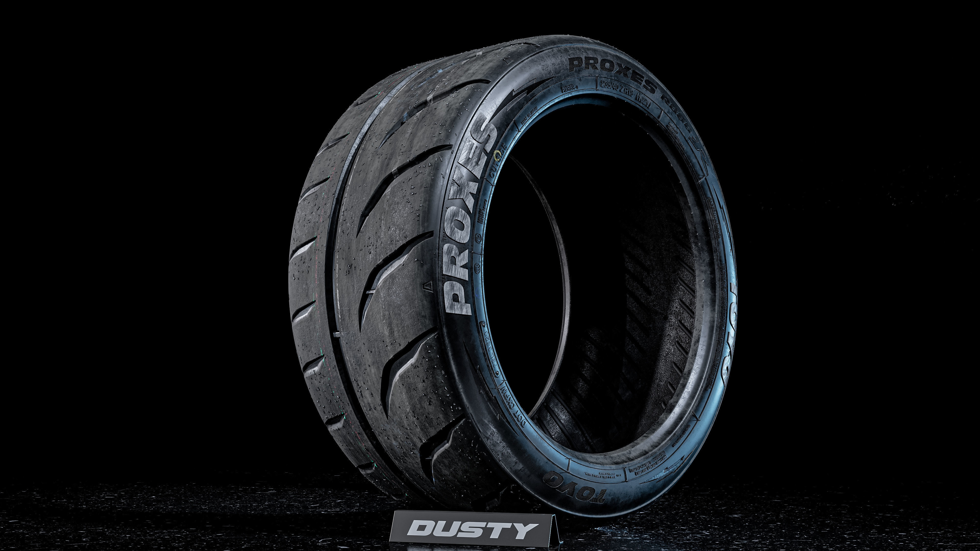 Tire Toyo Proxes R888R Full 3D 3D model_5