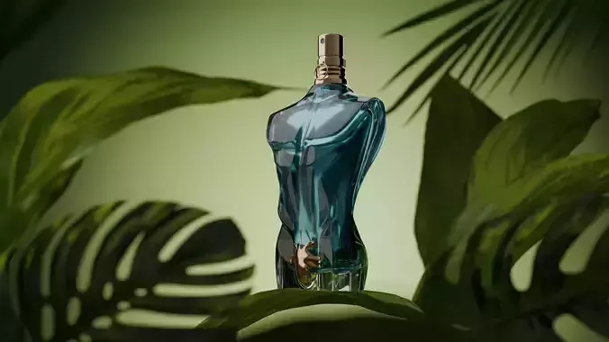 Jean Paul Gaultier Le Beau Edt Perfume Bottle  