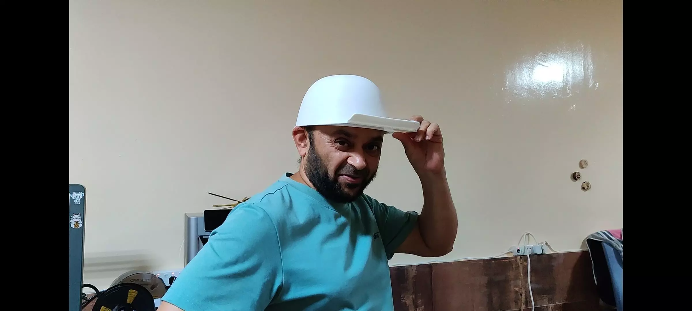 3D Printed Trendy Helmet Cap for Chopper Riders 3D print model_0