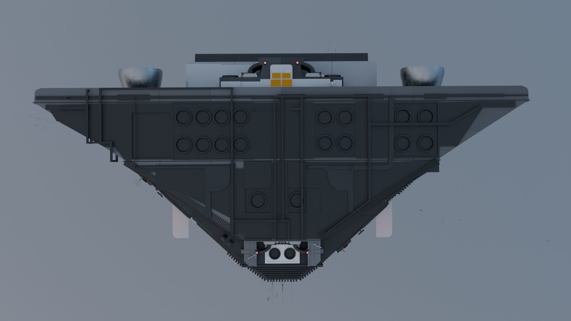 Sprayer Spaceship - 3D-Model 3D model_6