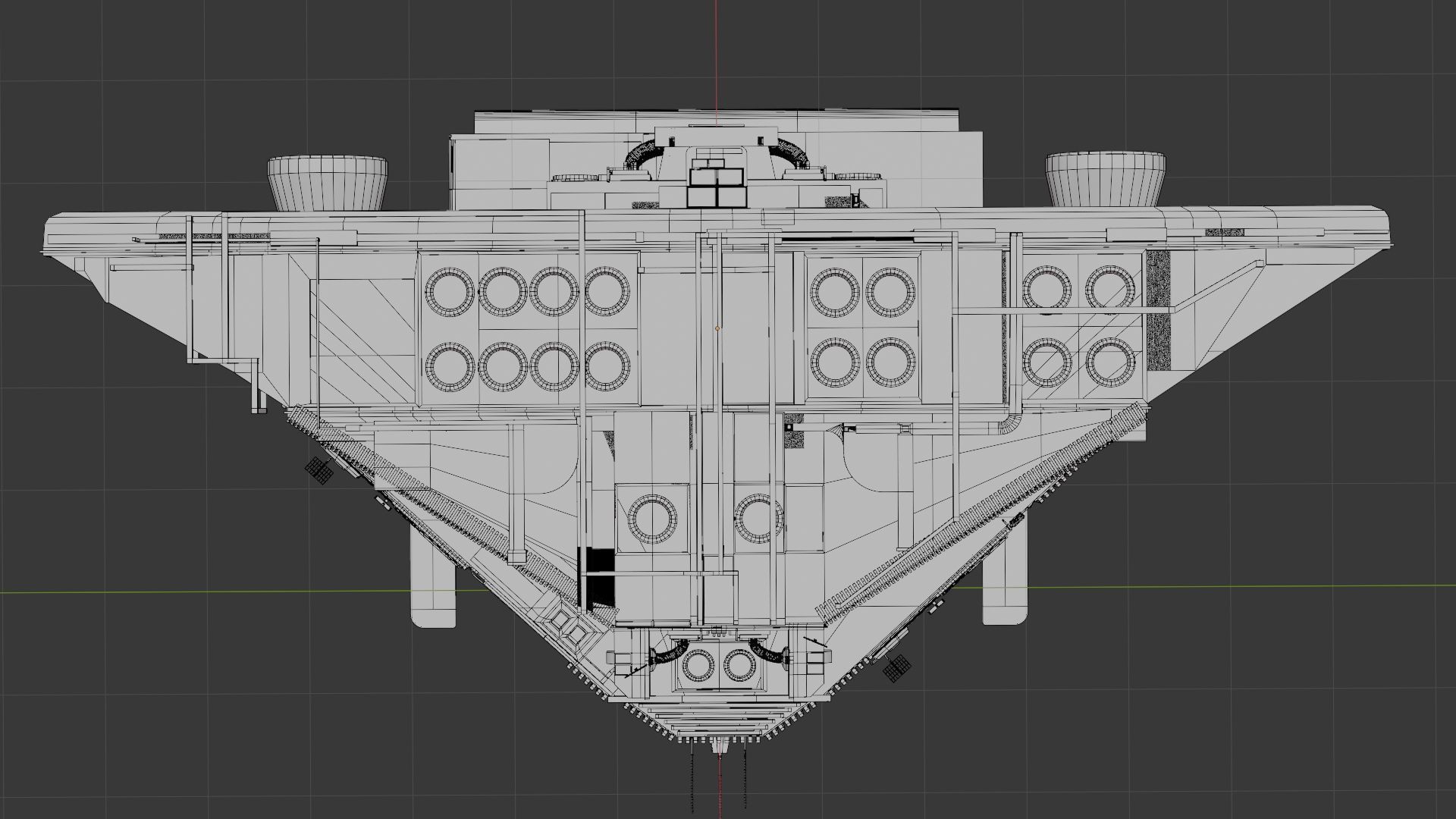 Sprayer Spaceship - 3D-Model 3D model_36