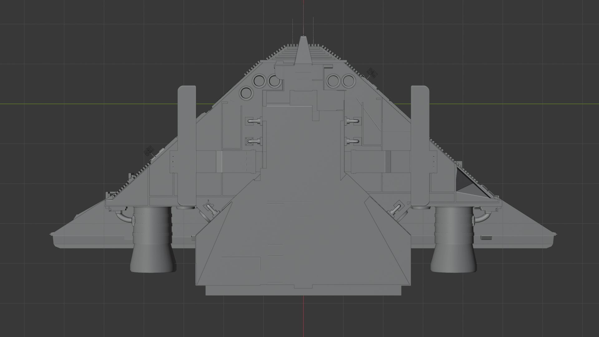 Sprayer Spaceship - 3D-Model 3D model_27