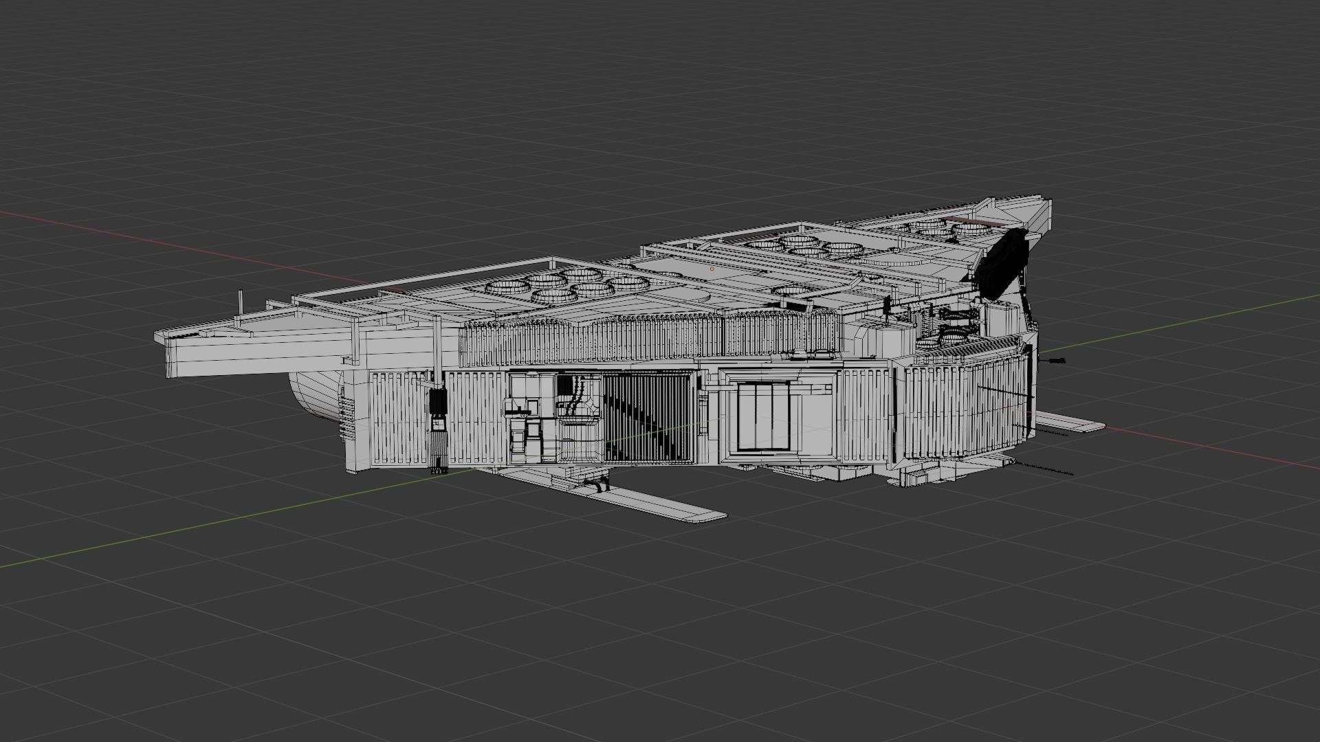 Sprayer Spaceship - 3D-Model 3D model_31