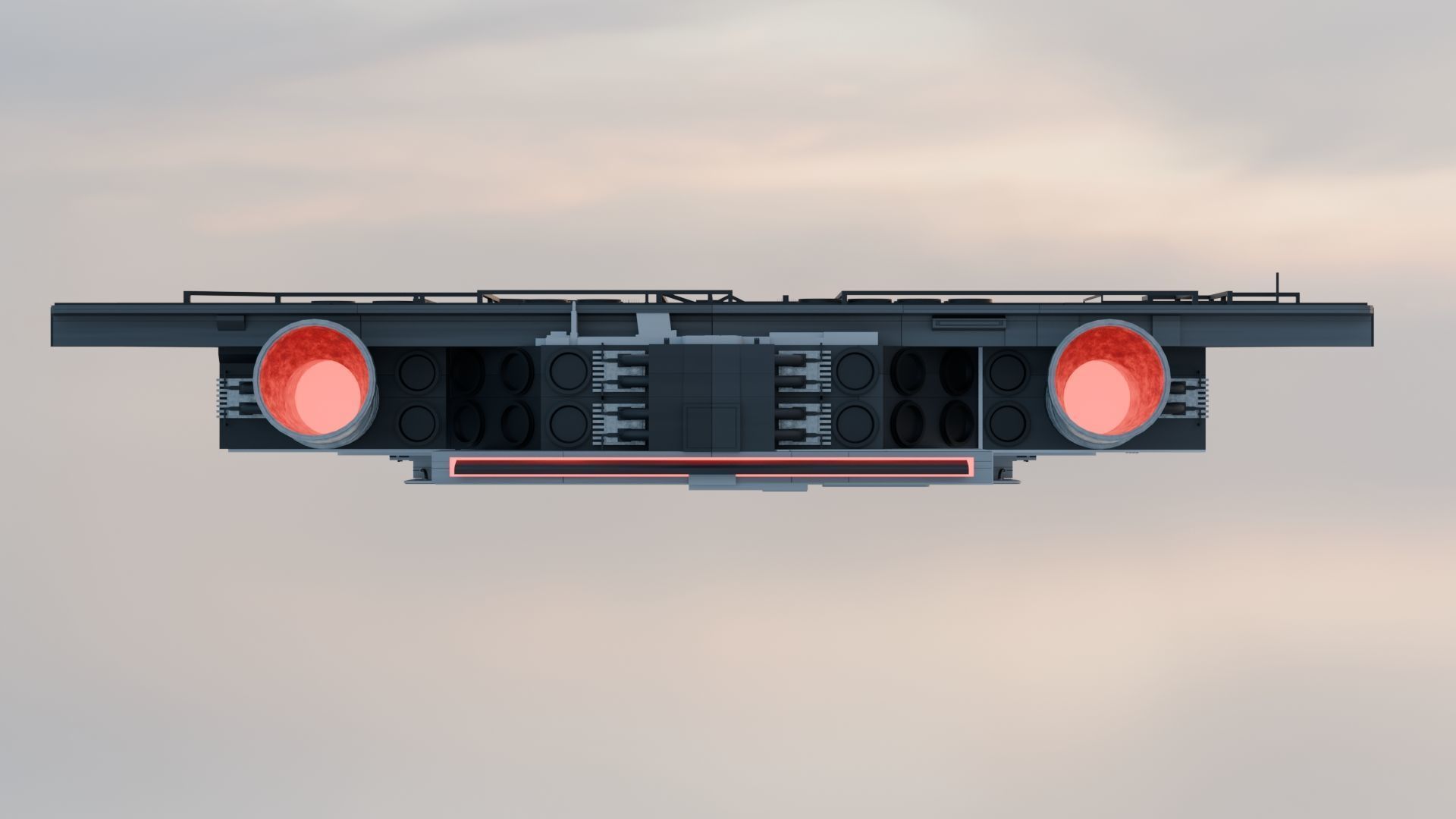 Sprayer Spaceship - 3D-Model 3D model_15