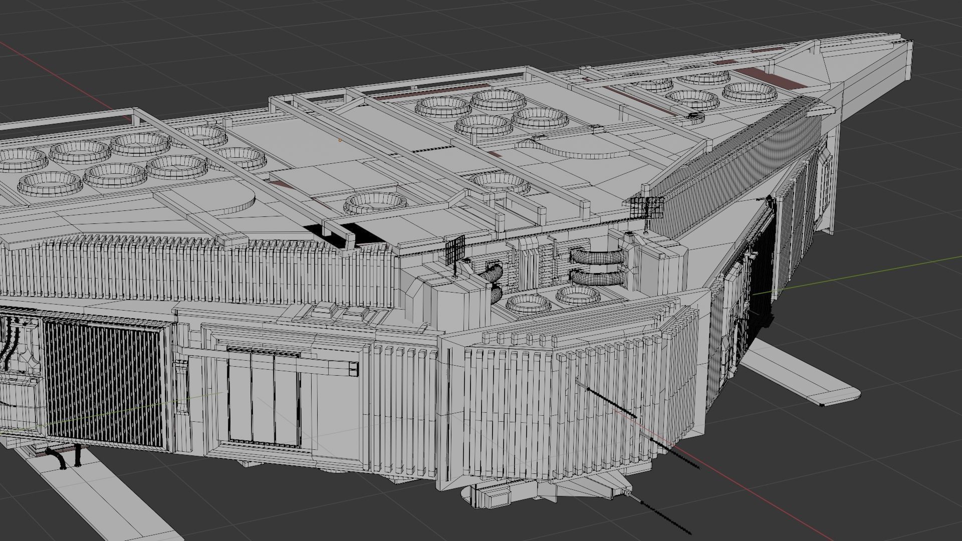 Sprayer Spaceship - 3D-Model 3D model_38