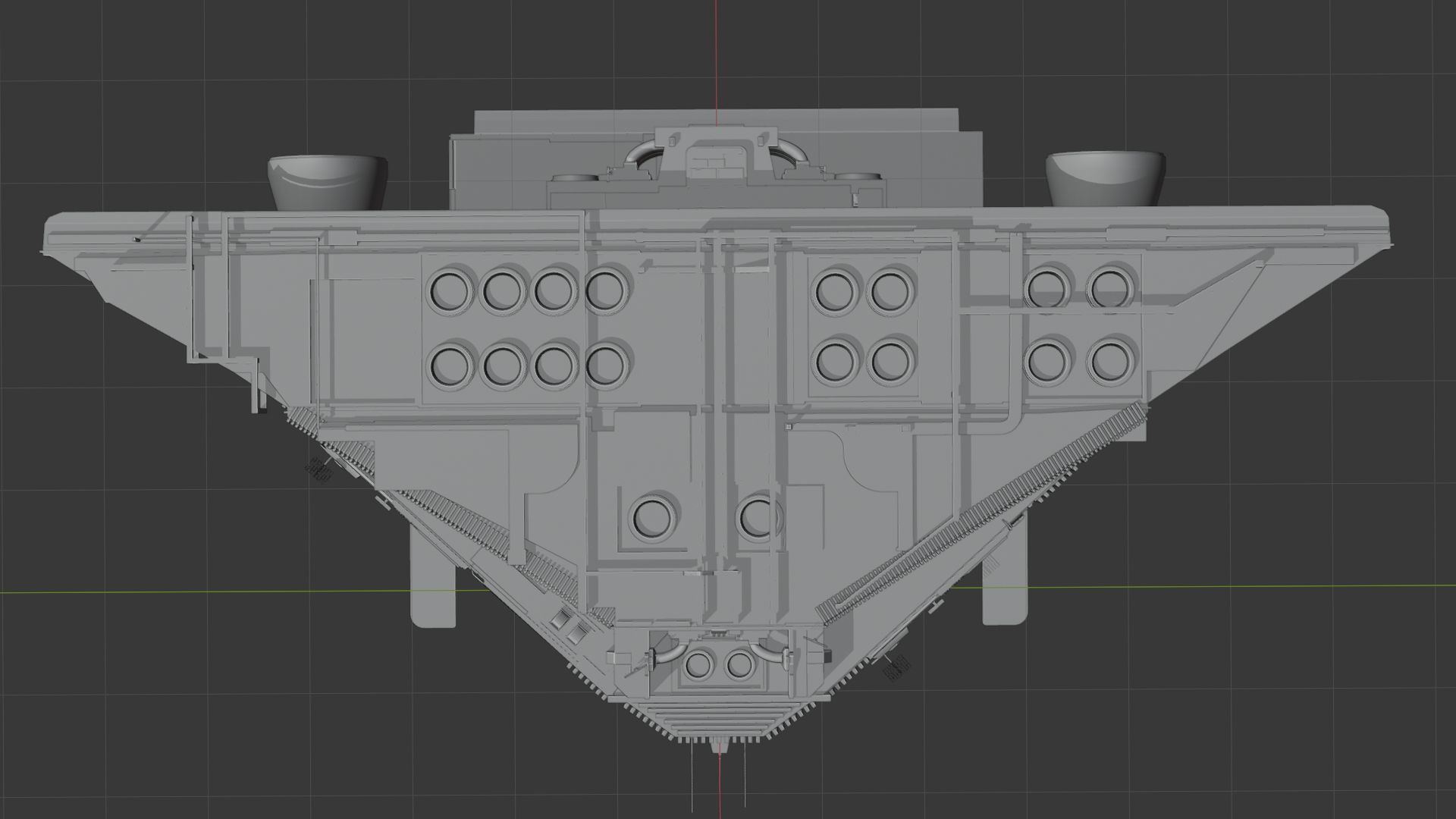 Sprayer Spaceship - 3D-Model 3D model_26