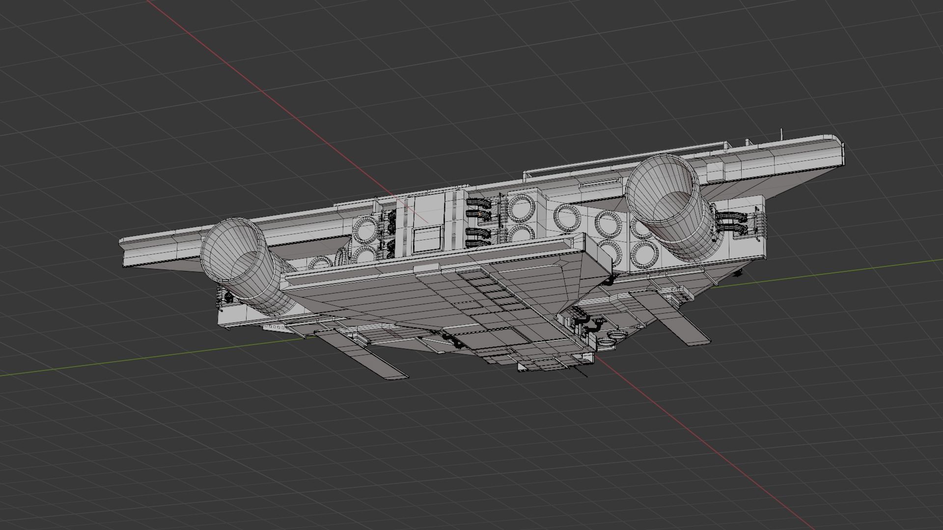 Sprayer Spaceship - 3D-Model 3D model_30