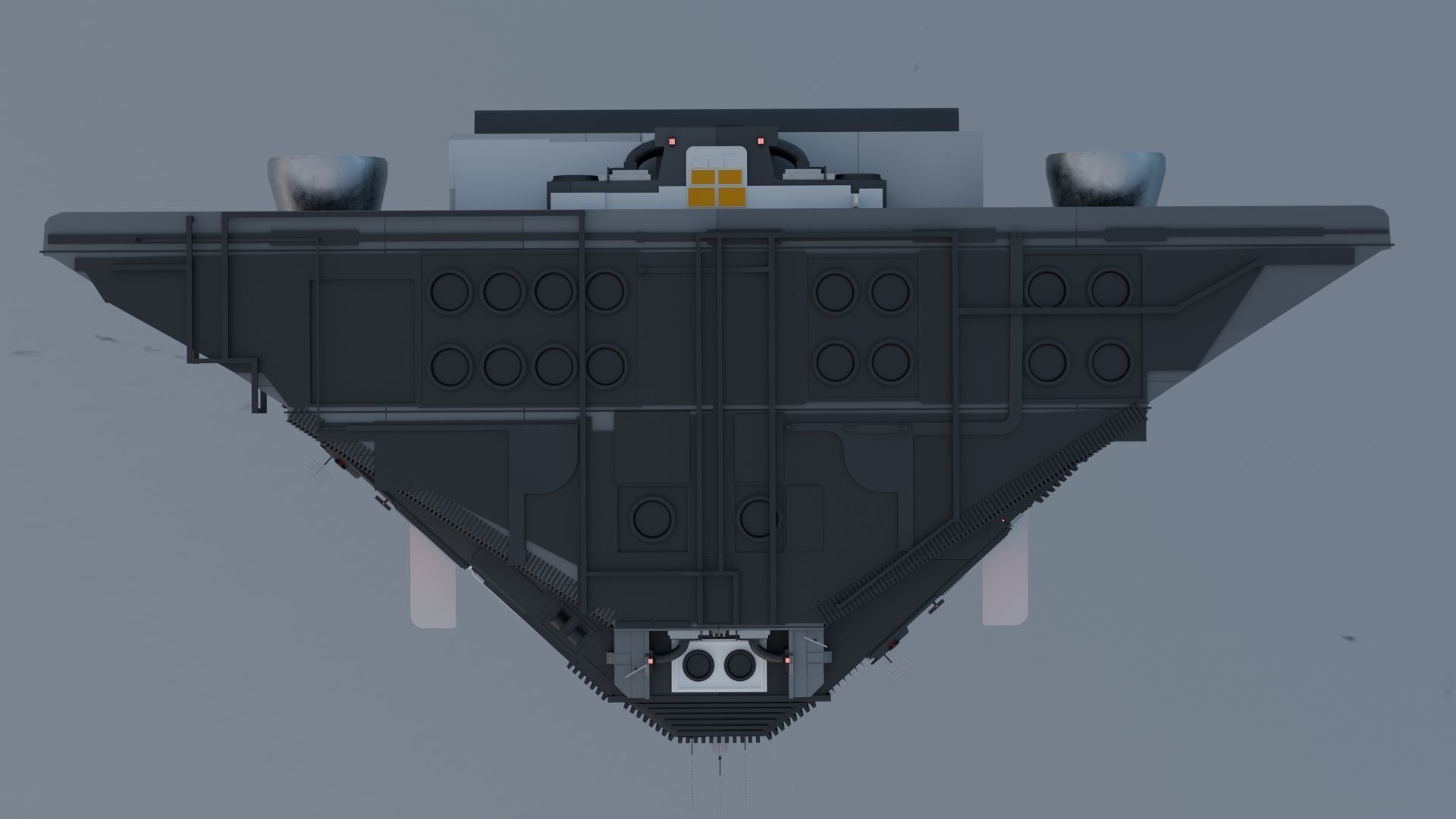 Sprayer Spaceship - 3D-Model 3D model_16