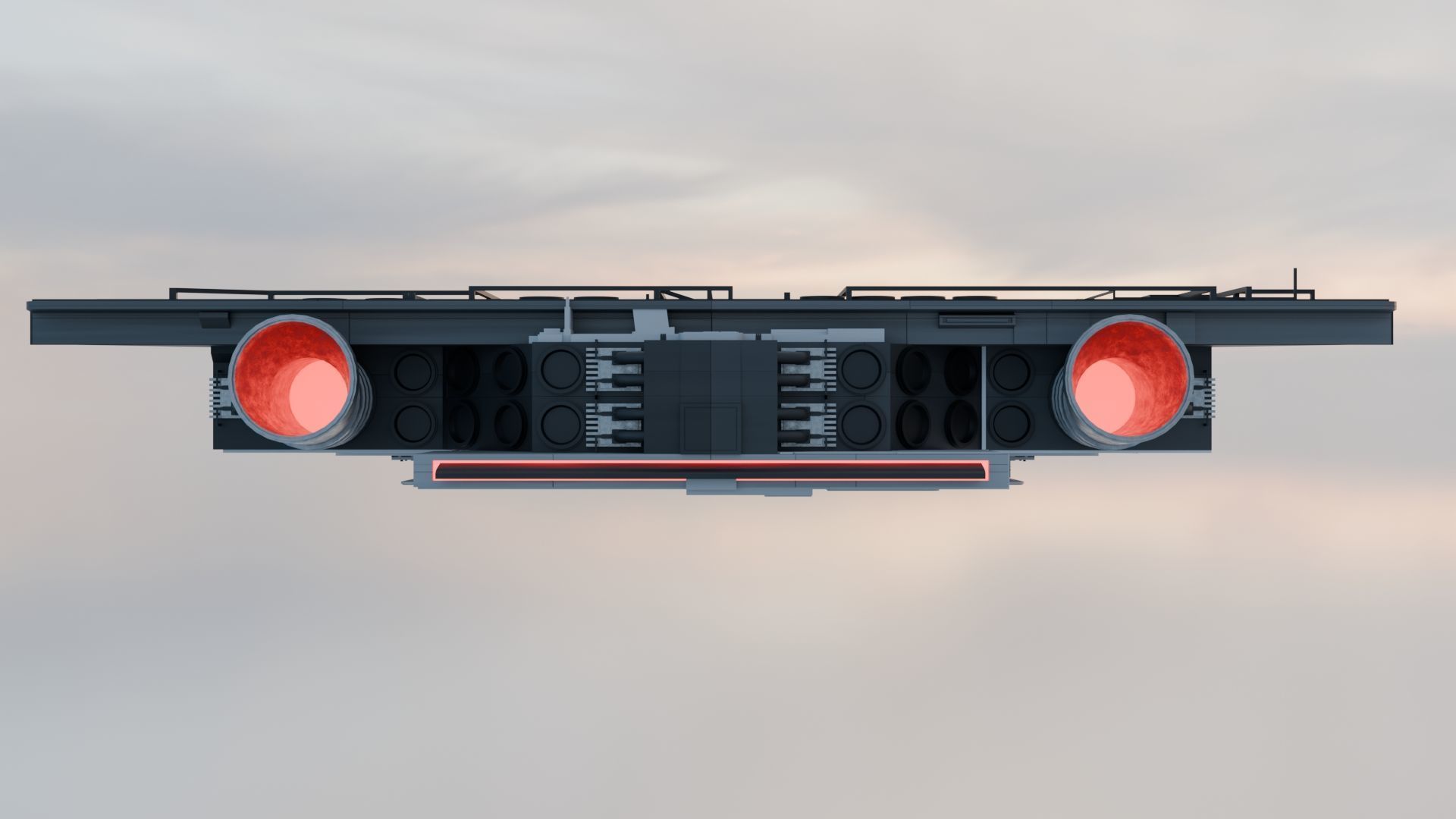 Sprayer Spaceship - 3D-Model 3D model_5