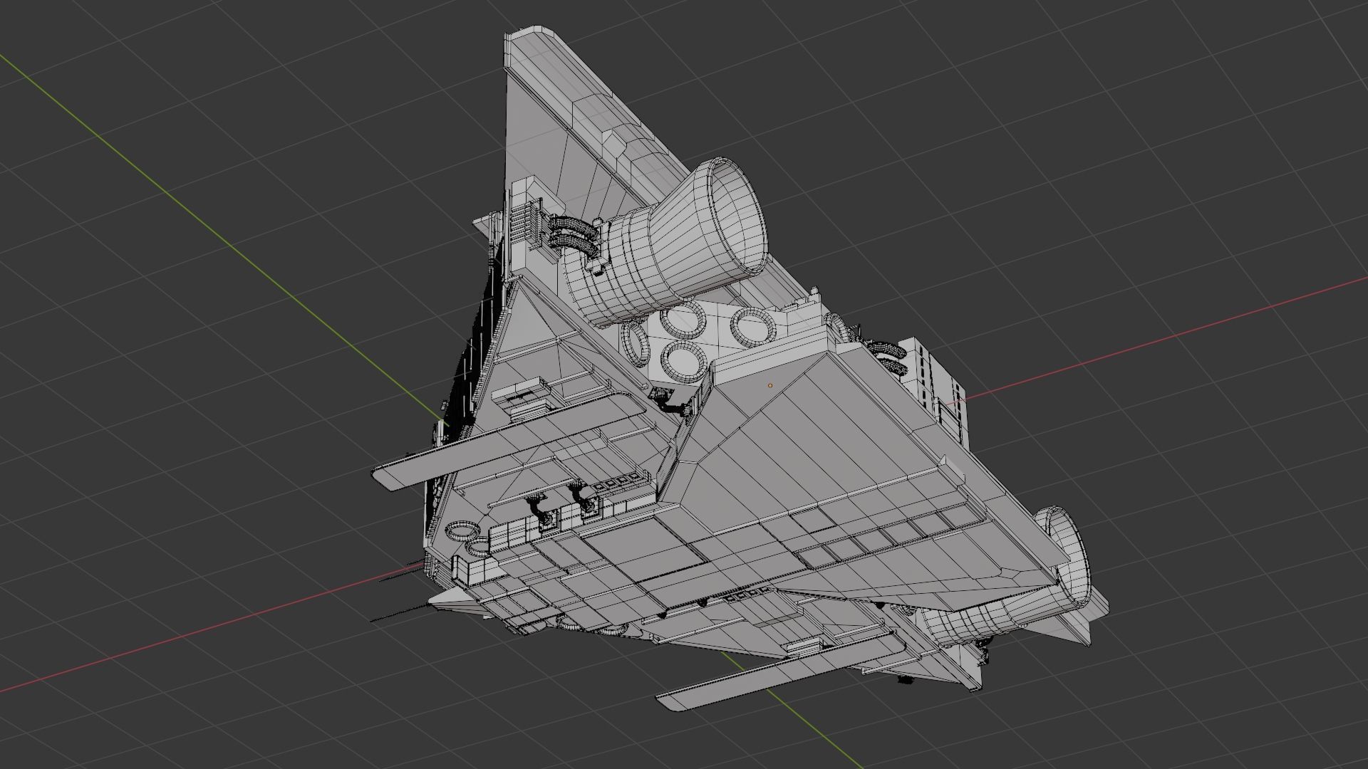 Sprayer Spaceship - 3D-Model 3D model_33